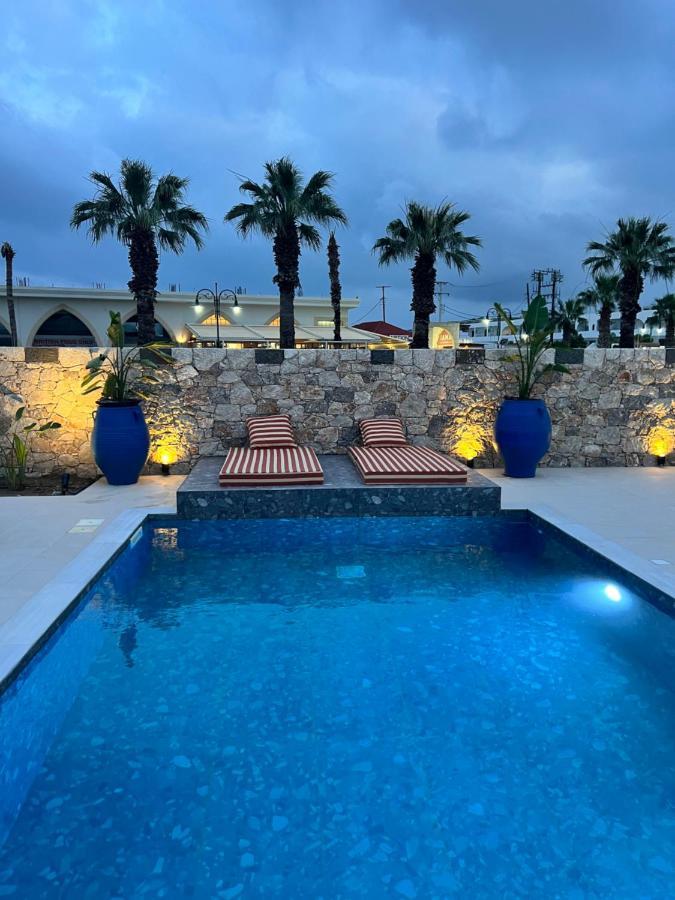 Cora May Central Villa With Private Pool 200M To The Beach Faliraki Ngoại thất bức ảnh