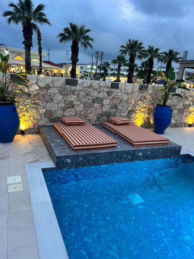 Cora May Central Villa With Private Pool 200M To The Beach Faliraki Ngoại thất bức ảnh
